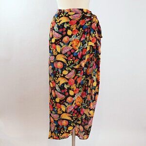 Show Me Your Mumu Wrap Me Up Skirt in Fruit Tango - NWT